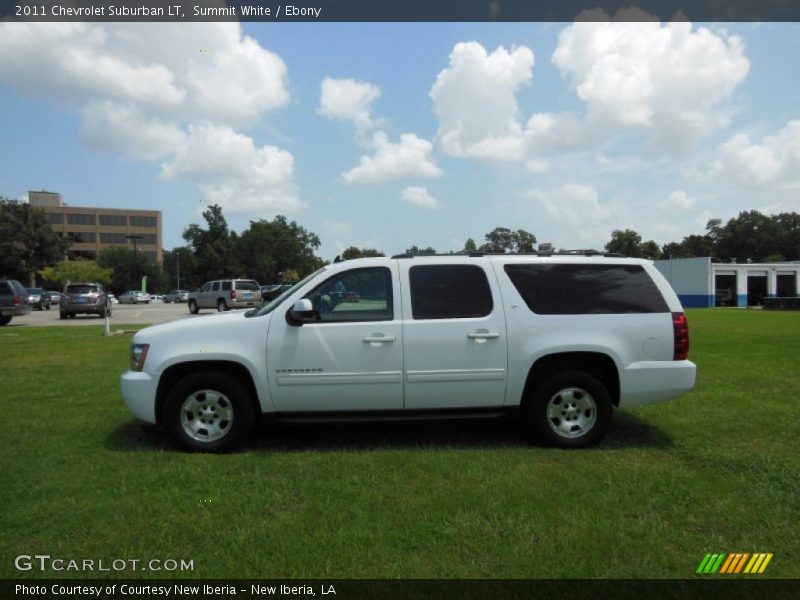 Summit White / Ebony 2011 Chevrolet Suburban LT