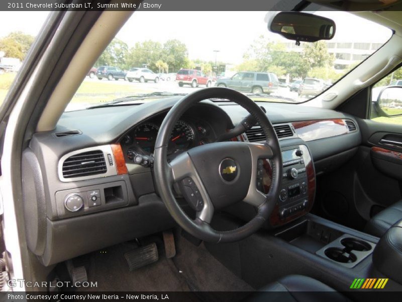 Summit White / Ebony 2011 Chevrolet Suburban LT