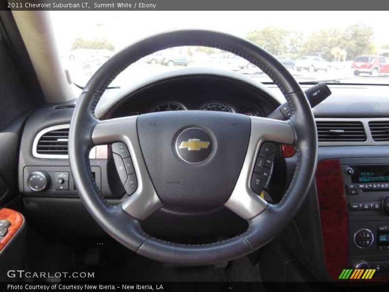 Summit White / Ebony 2011 Chevrolet Suburban LT