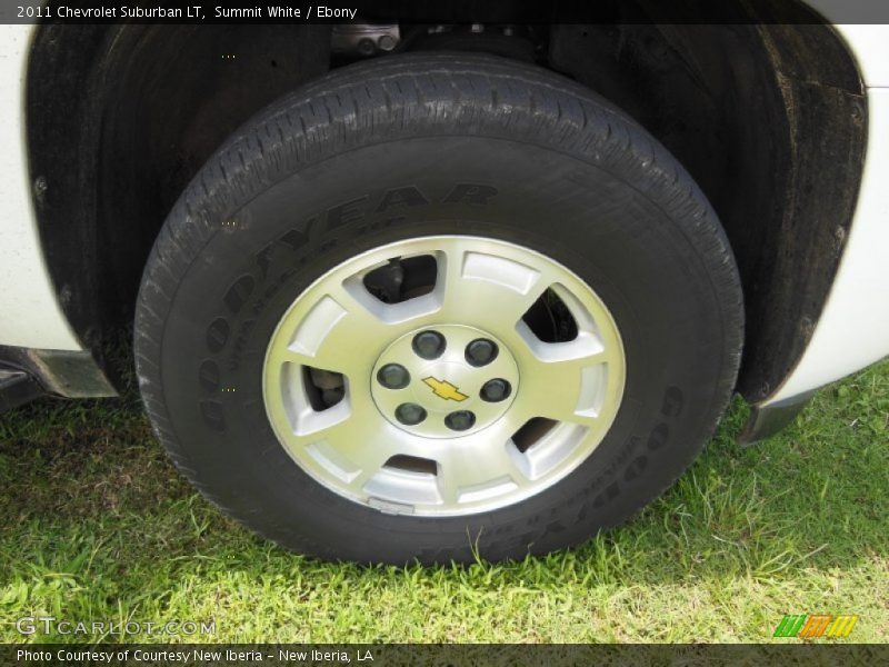 Summit White / Ebony 2011 Chevrolet Suburban LT