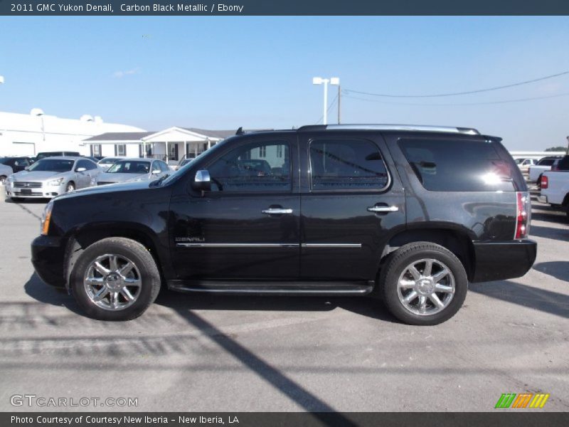 Carbon Black Metallic / Ebony 2011 GMC Yukon Denali