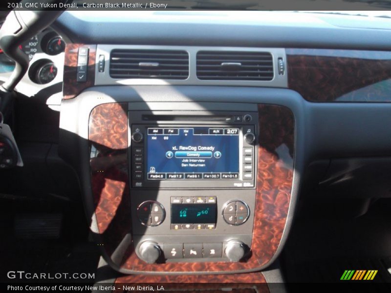 Carbon Black Metallic / Ebony 2011 GMC Yukon Denali