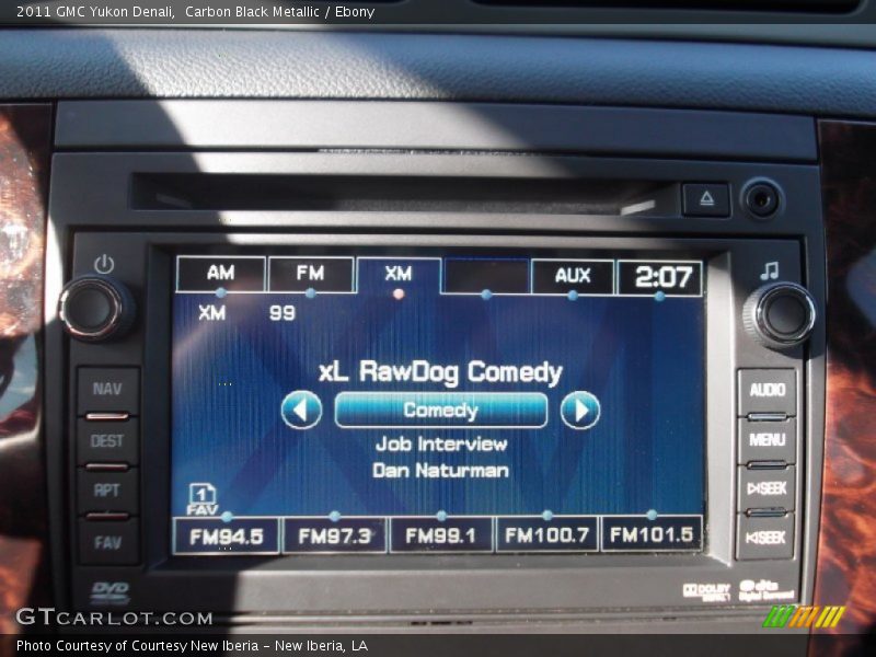 Carbon Black Metallic / Ebony 2011 GMC Yukon Denali