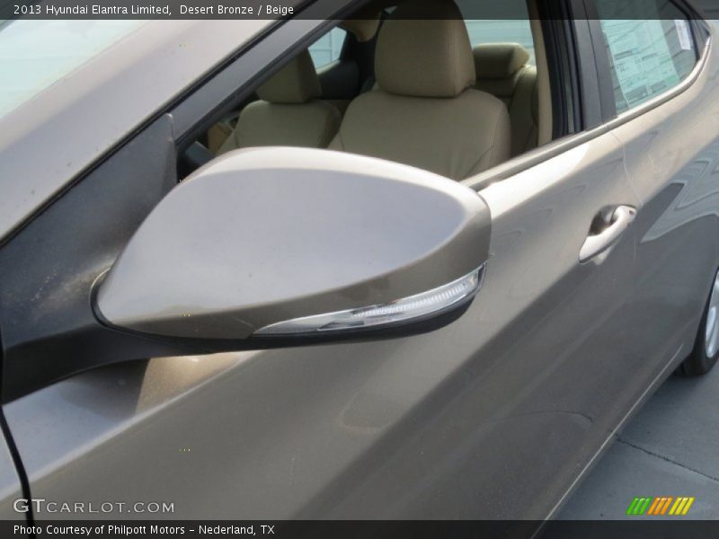 Desert Bronze / Beige 2013 Hyundai Elantra Limited