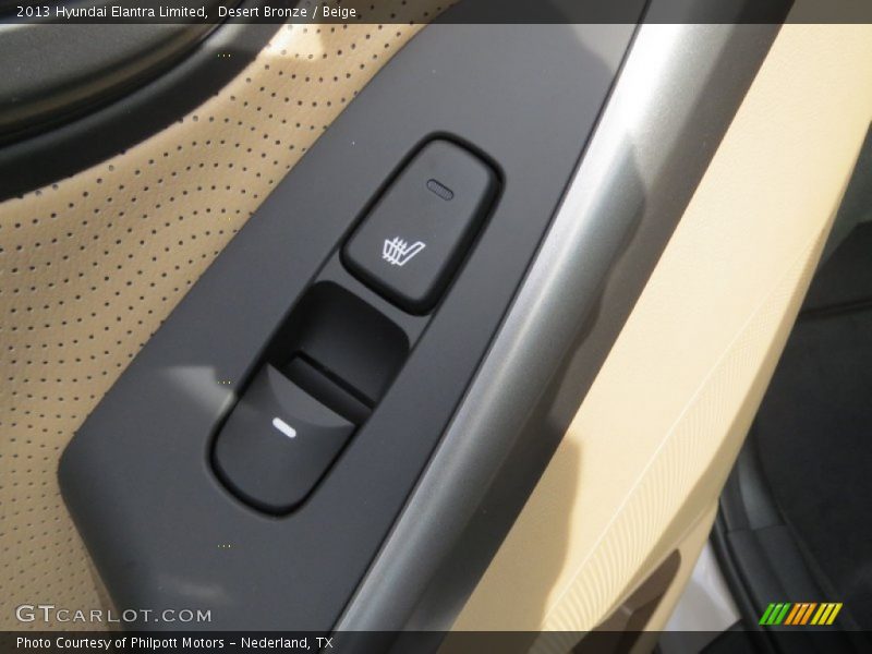 Desert Bronze / Beige 2013 Hyundai Elantra Limited