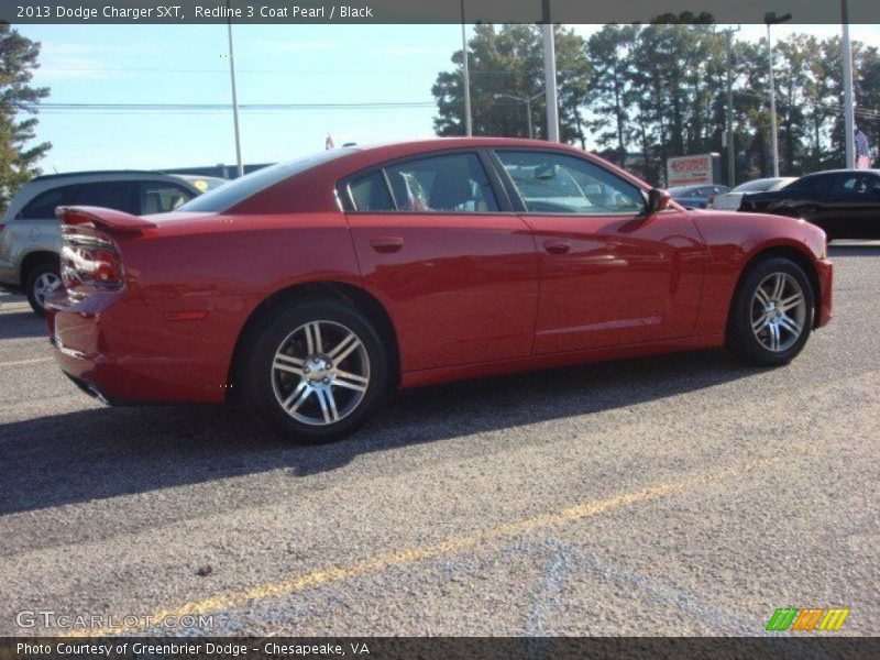 Redline 3 Coat Pearl / Black 2013 Dodge Charger SXT