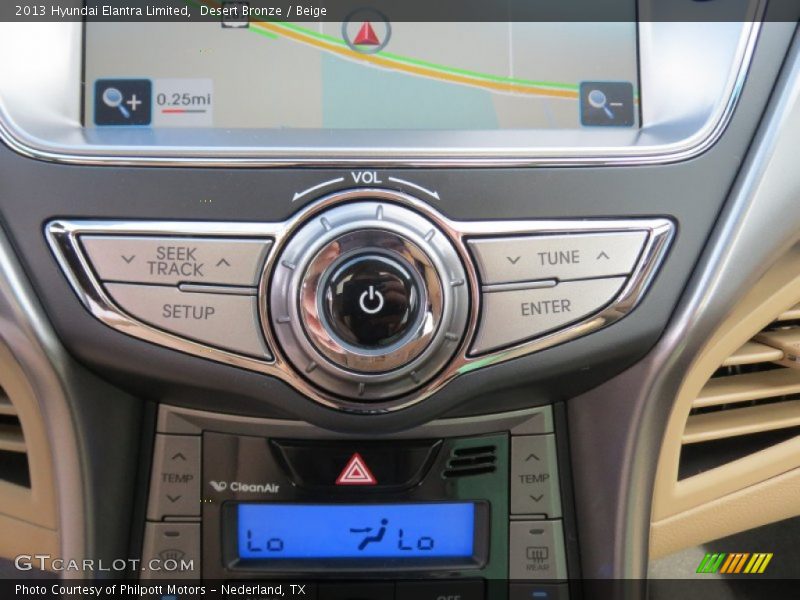 Desert Bronze / Beige 2013 Hyundai Elantra Limited