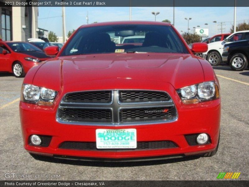 Redline 3 Coat Pearl / Black 2013 Dodge Charger SXT