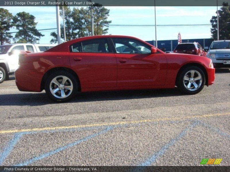Redline 3 Coat Pearl / Black 2013 Dodge Charger SE
