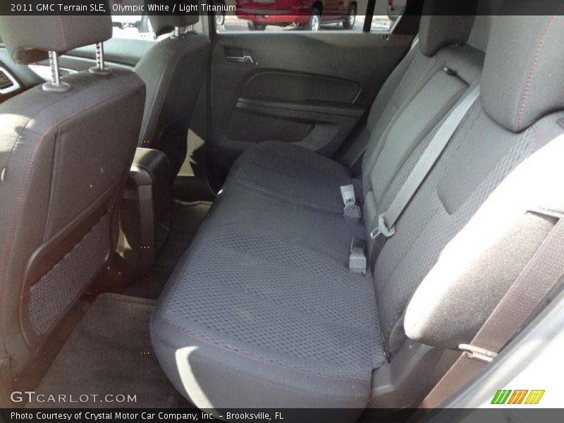Olympic White / Light Titanium 2011 GMC Terrain SLE