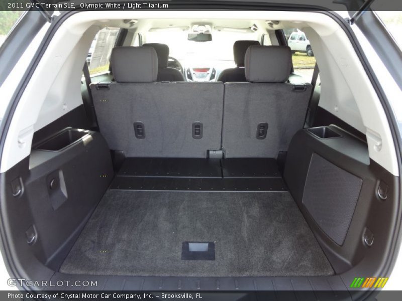 Olympic White / Light Titanium 2011 GMC Terrain SLE