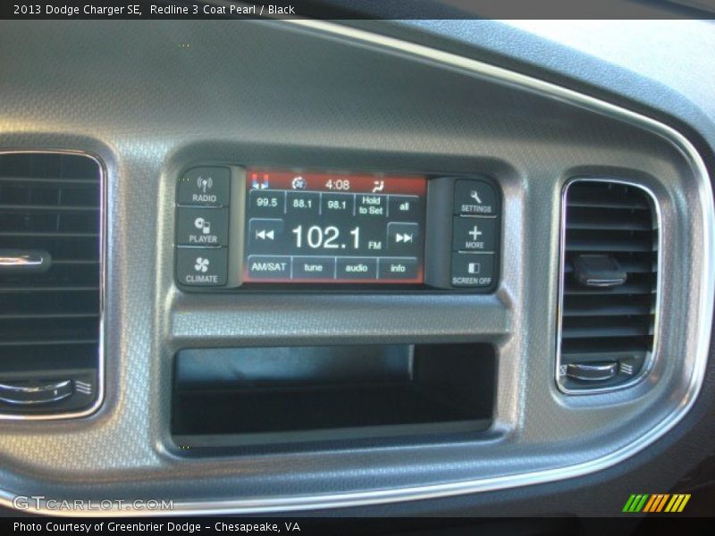Redline 3 Coat Pearl / Black 2013 Dodge Charger SE