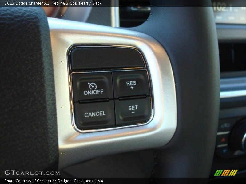 Redline 3 Coat Pearl / Black 2013 Dodge Charger SE