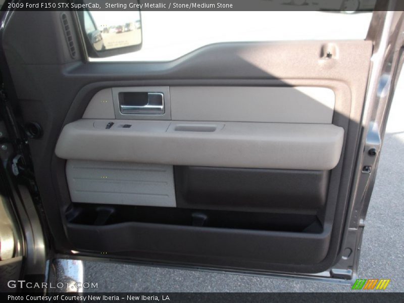 Sterling Grey Metallic / Stone/Medium Stone 2009 Ford F150 STX SuperCab