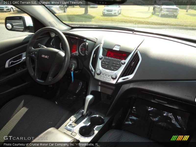 Olympic White / Light Titanium 2011 GMC Terrain SLE