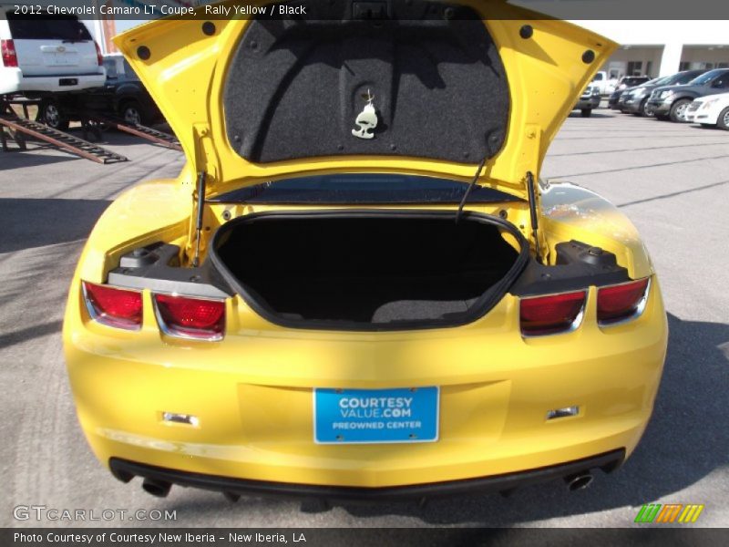 Rally Yellow / Black 2012 Chevrolet Camaro LT Coupe