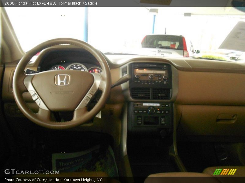 Formal Black / Saddle 2008 Honda Pilot EX-L 4WD