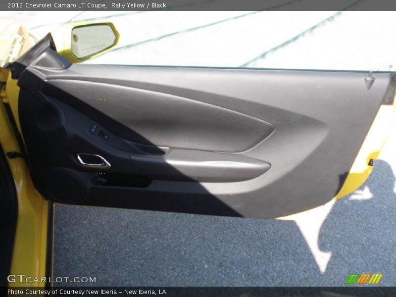 Rally Yellow / Black 2012 Chevrolet Camaro LT Coupe