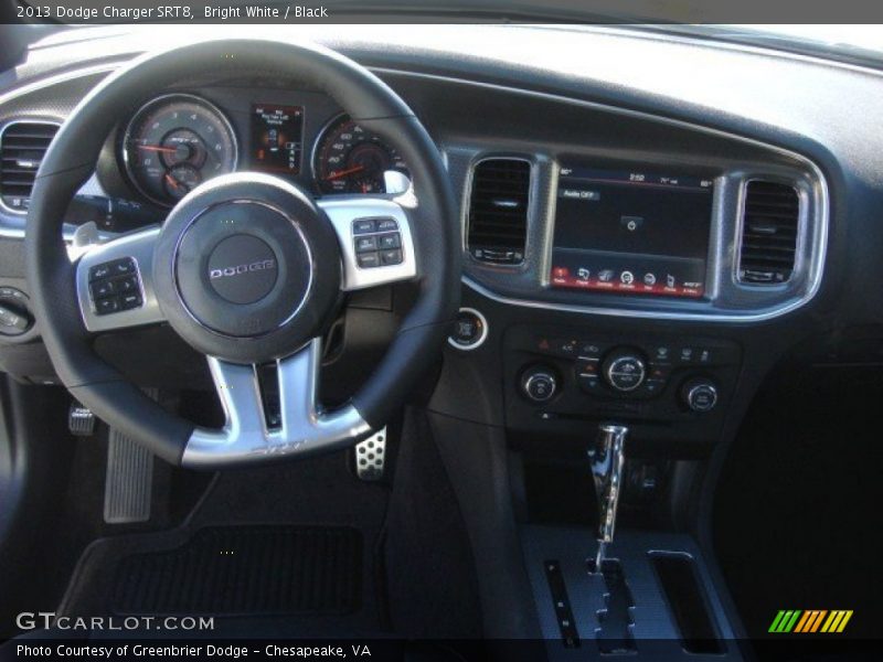 Dashboard of 2013 Charger SRT8