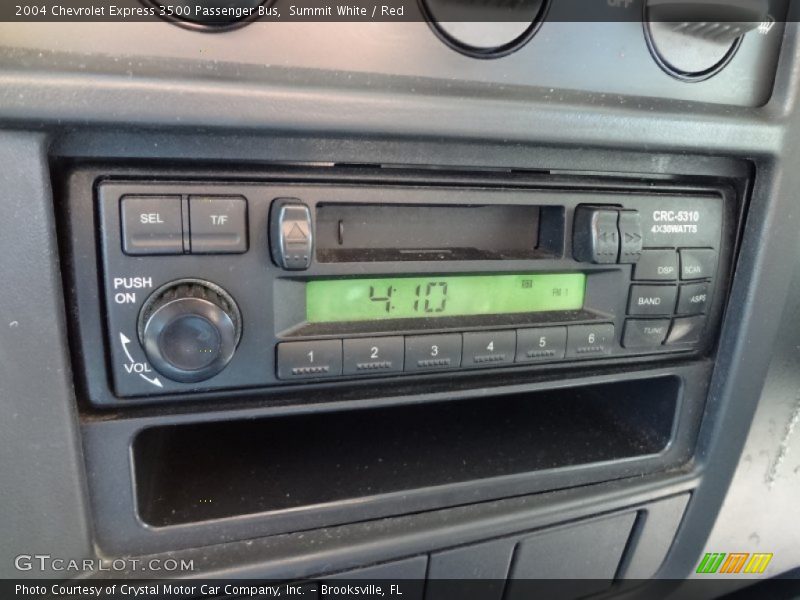 Summit White / Red 2004 Chevrolet Express 3500 Passenger Bus