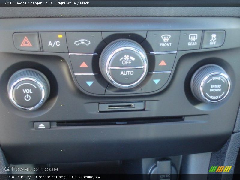 Controls of 2013 Charger SRT8