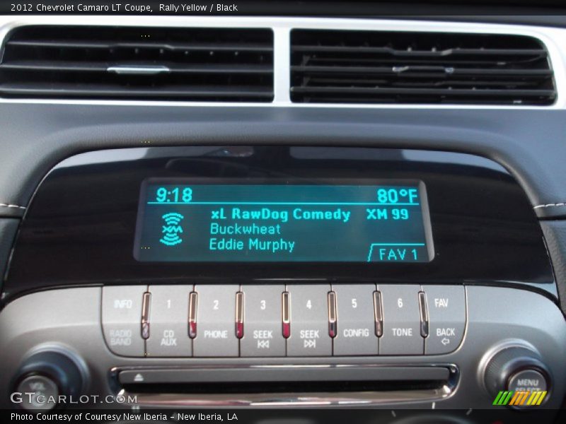 Rally Yellow / Black 2012 Chevrolet Camaro LT Coupe