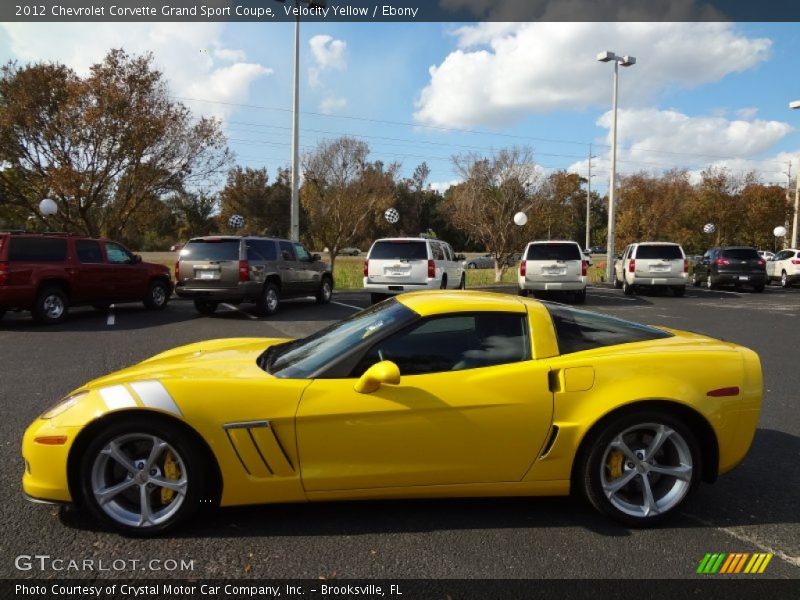  2012 Corvette Grand Sport Coupe Velocity Yellow