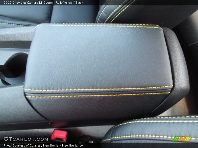 Rally Yellow / Black 2012 Chevrolet Camaro LT Coupe