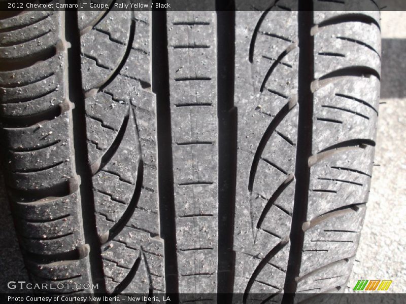 Rally Yellow / Black 2012 Chevrolet Camaro LT Coupe