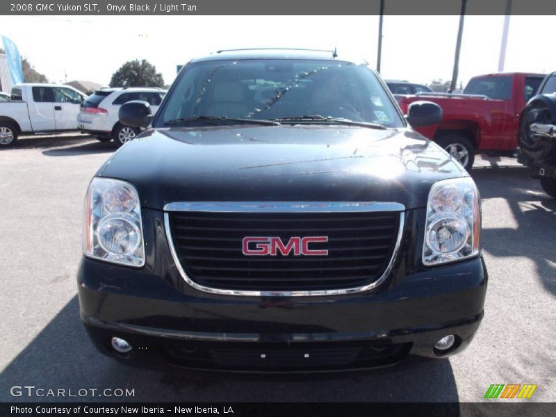 Onyx Black / Light Tan 2008 GMC Yukon SLT