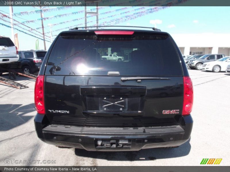 Onyx Black / Light Tan 2008 GMC Yukon SLT