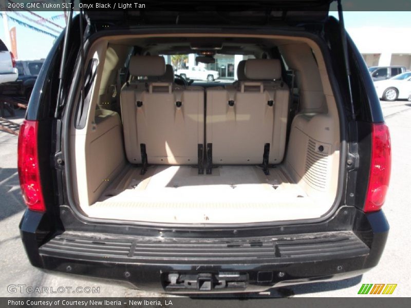 Onyx Black / Light Tan 2008 GMC Yukon SLT