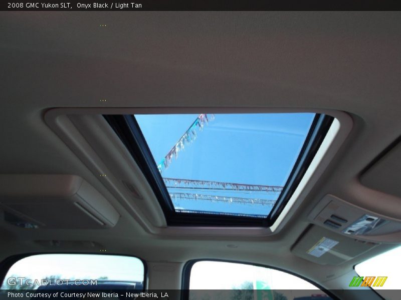 Onyx Black / Light Tan 2008 GMC Yukon SLT