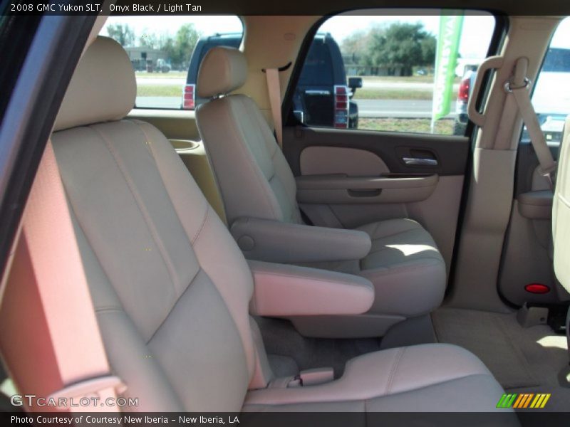 Onyx Black / Light Tan 2008 GMC Yukon SLT