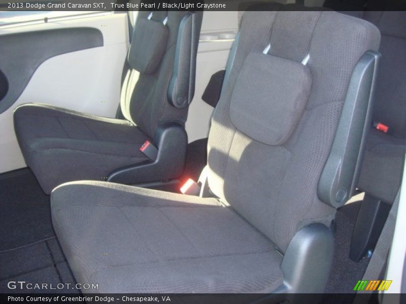 True Blue Pearl / Black/Light Graystone 2013 Dodge Grand Caravan SXT