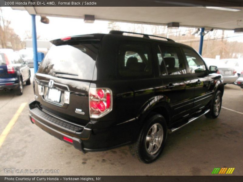 Formal Black / Saddle 2008 Honda Pilot EX-L 4WD