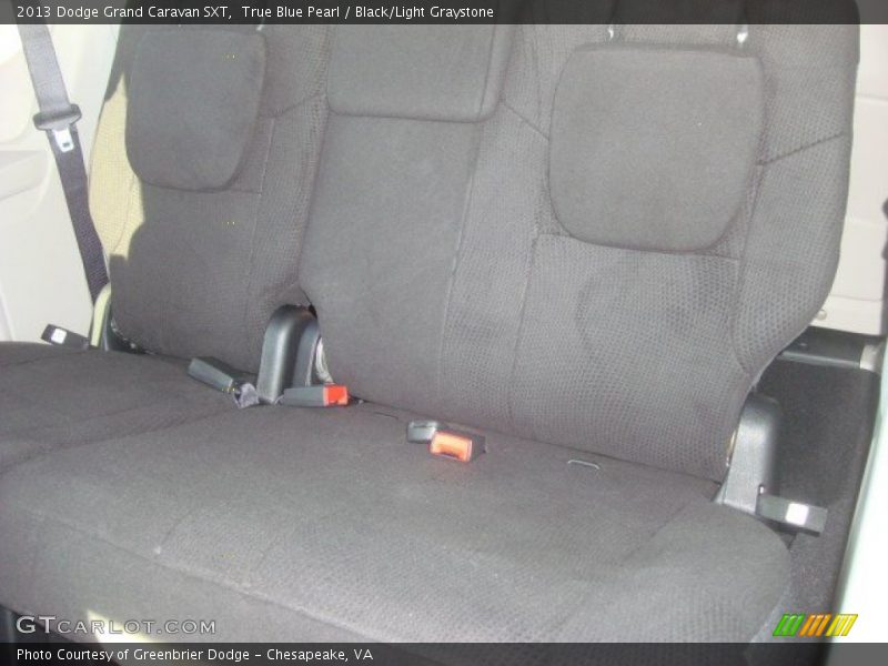 True Blue Pearl / Black/Light Graystone 2013 Dodge Grand Caravan SXT