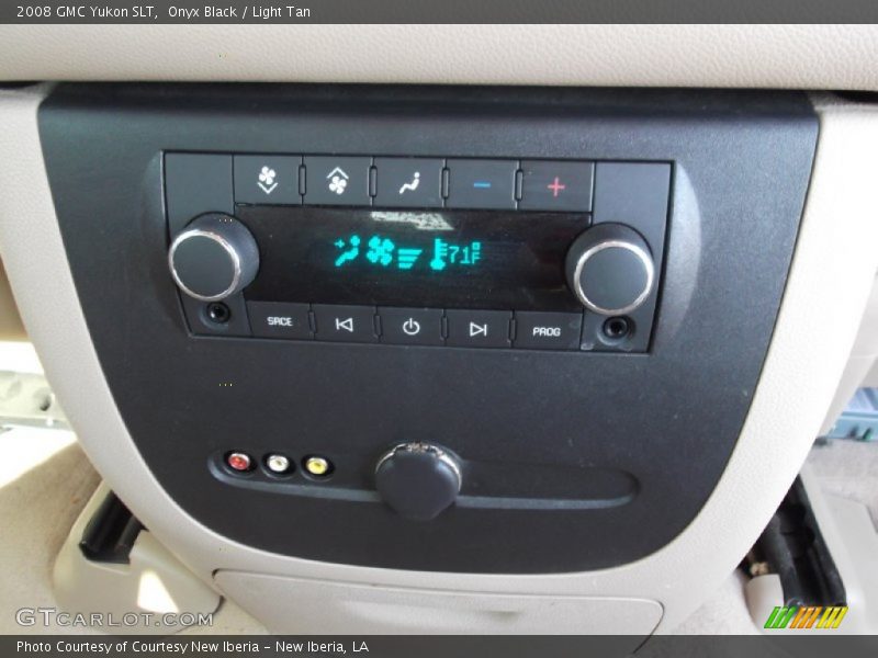 Onyx Black / Light Tan 2008 GMC Yukon SLT