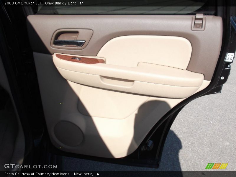 Onyx Black / Light Tan 2008 GMC Yukon SLT