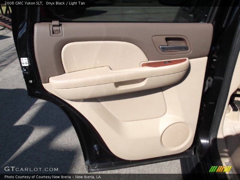 Onyx Black / Light Tan 2008 GMC Yukon SLT
