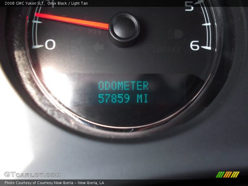 Onyx Black / Light Tan 2008 GMC Yukon SLT