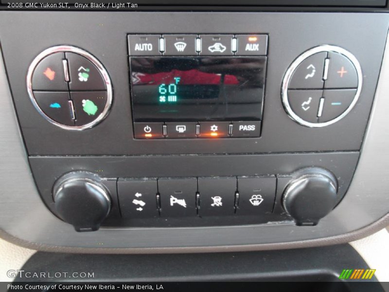 Onyx Black / Light Tan 2008 GMC Yukon SLT