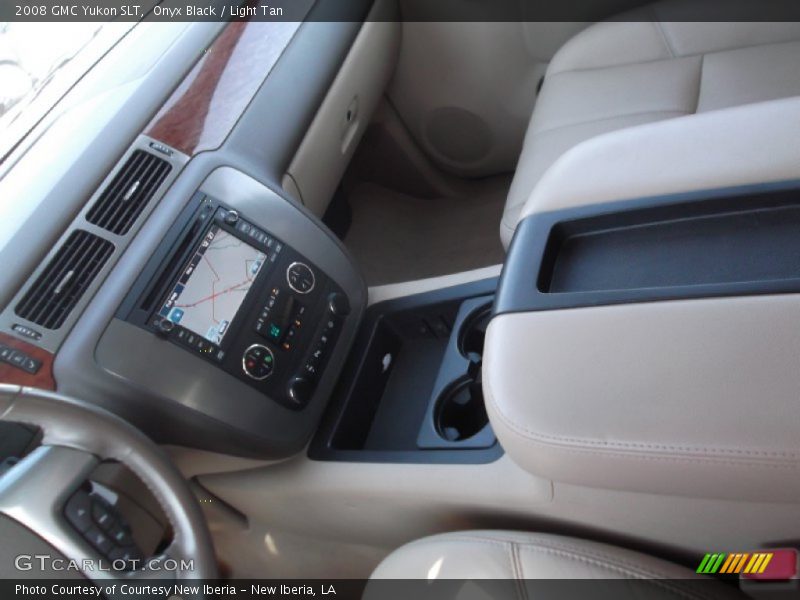 Onyx Black / Light Tan 2008 GMC Yukon SLT