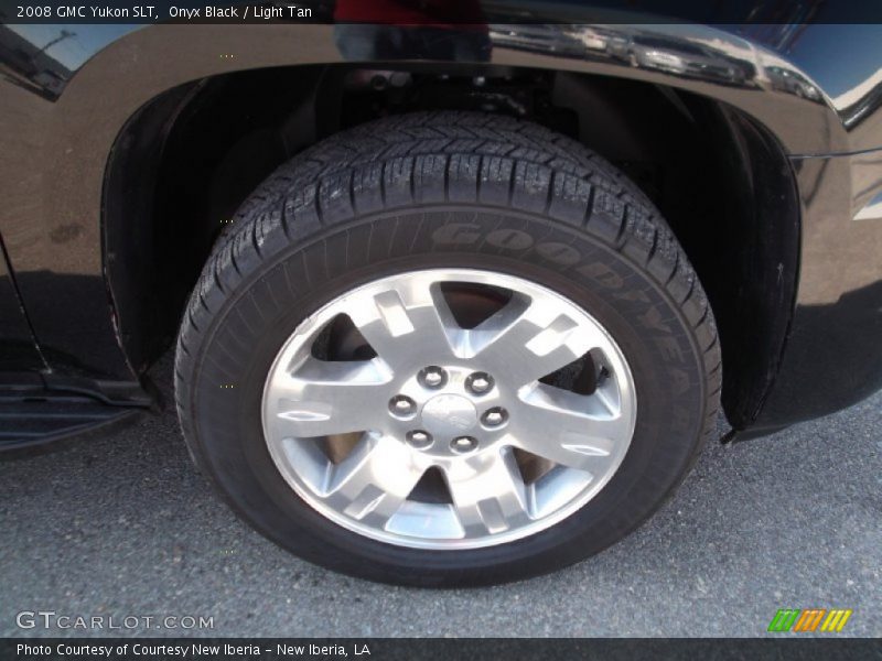 Onyx Black / Light Tan 2008 GMC Yukon SLT