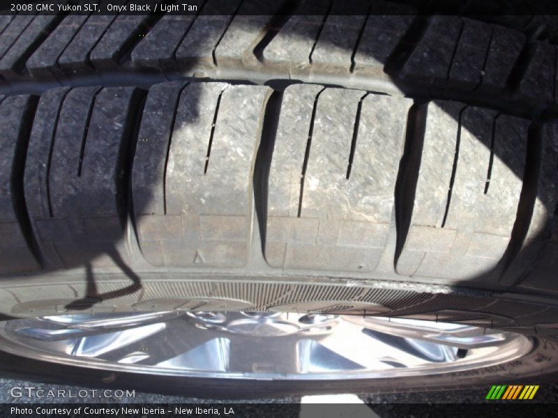 Onyx Black / Light Tan 2008 GMC Yukon SLT