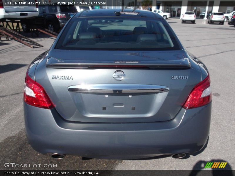 Mystic Jade Green / Charcoal 2011 Nissan Maxima 3.5 SV