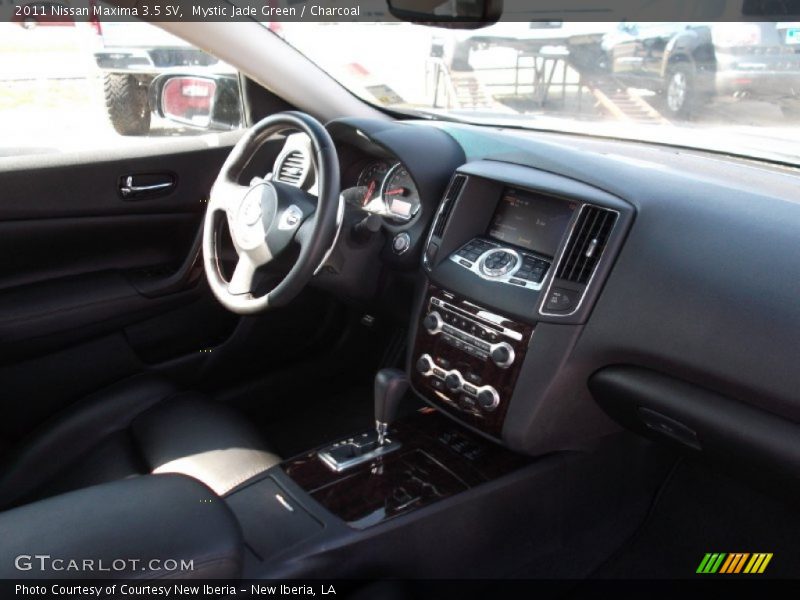 Mystic Jade Green / Charcoal 2011 Nissan Maxima 3.5 SV