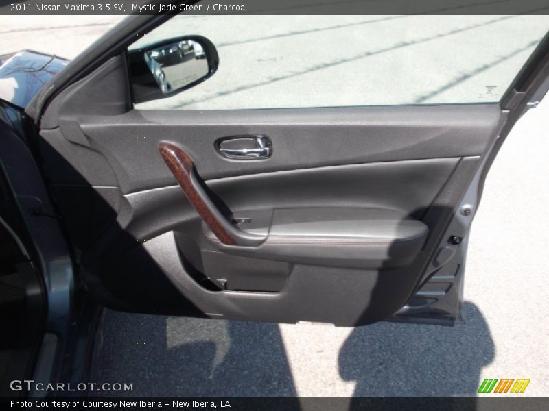 Mystic Jade Green / Charcoal 2011 Nissan Maxima 3.5 SV