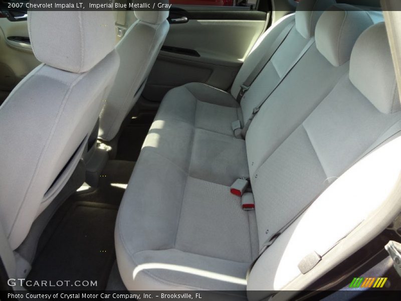 Imperial Blue Metallic / Gray 2007 Chevrolet Impala LT