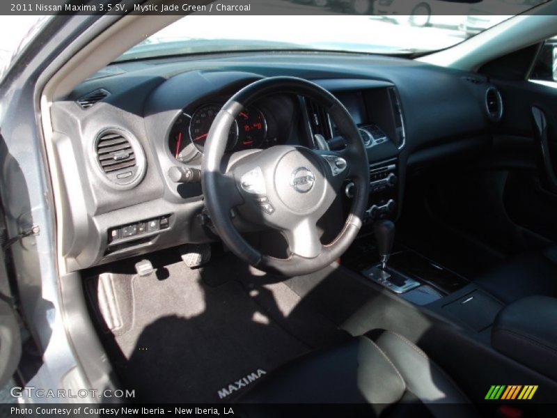 Mystic Jade Green / Charcoal 2011 Nissan Maxima 3.5 SV